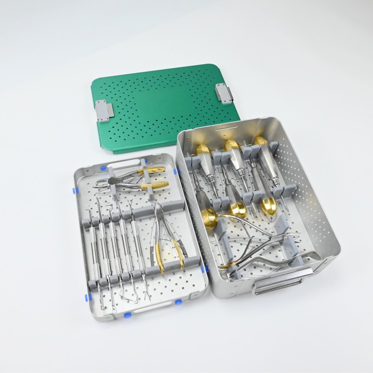 Weterynaryjny zestaw instrumentów stomatologicznych   
